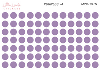 Mini Dots - The Purples