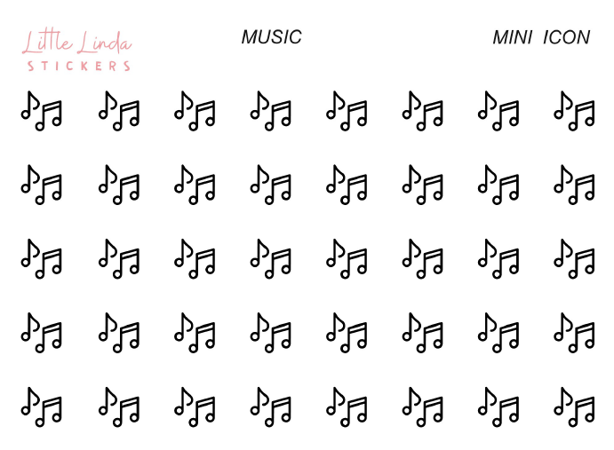 Music - Mini Icons
