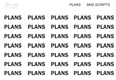 Plans - Mini