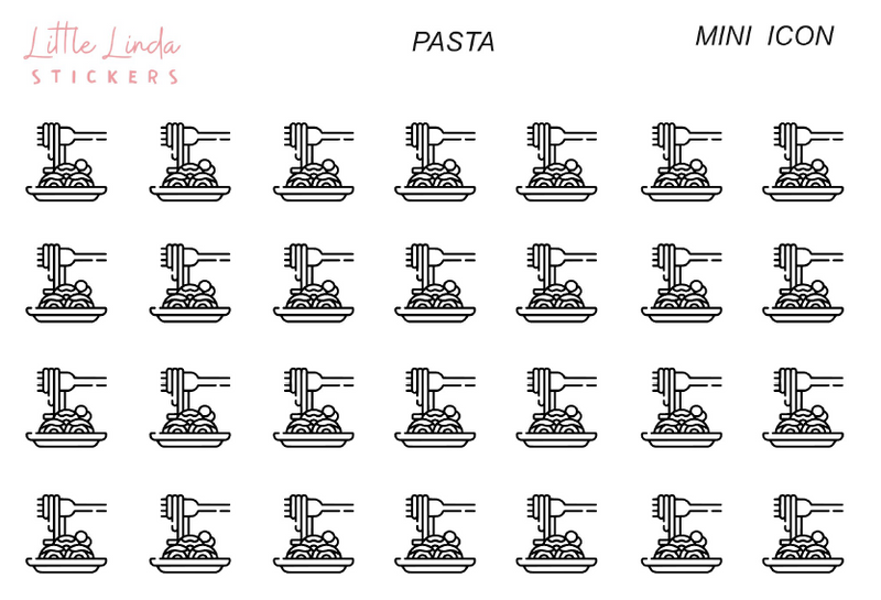 Pasta - Mini Icons