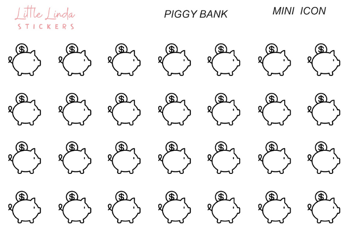 Piggy Bank - Mini Icons