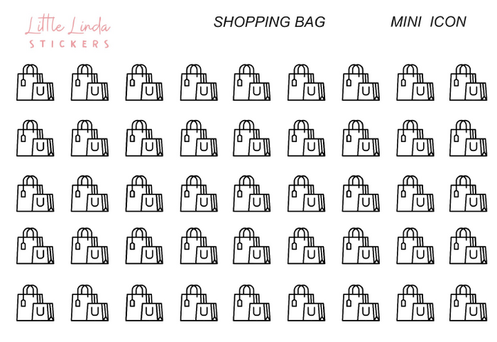 Shopping Bag - Mini Icons