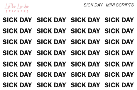 Sick Day - Mini