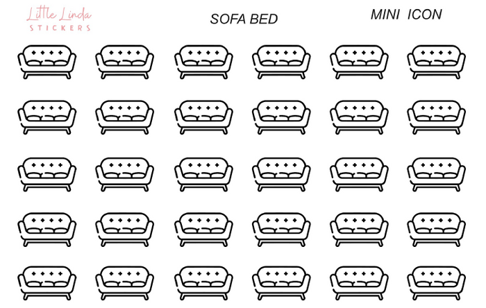 Sofa bed  - Mini Icons
