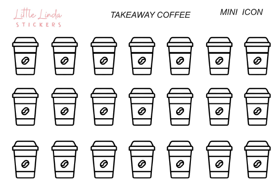 Takeaway Coffee - Mini Icons