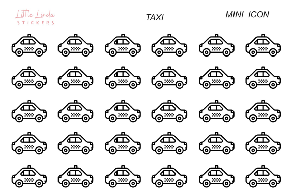 Taxi/Uber - Mini Icons