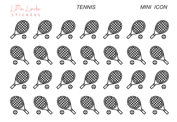 Tennis - Mini Icons