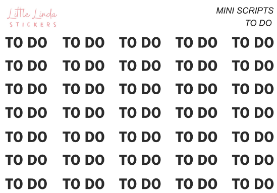 To Do - Mini