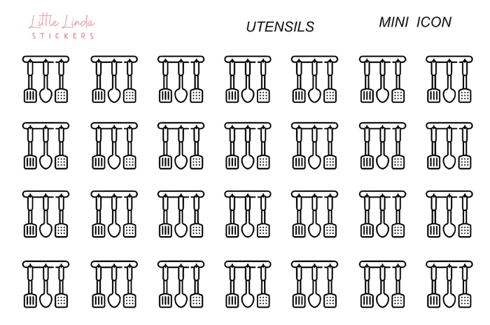 Utensils- Mini Icons