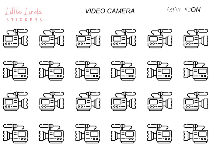 Video Camera - Mini Icons