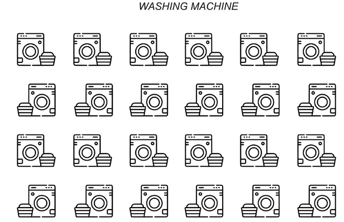 Washing Machine - Mini Icons