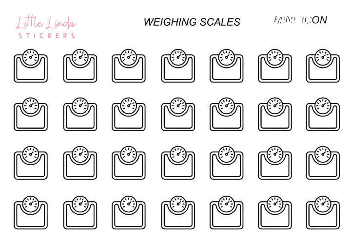 Weighing Scales - Mini Icons