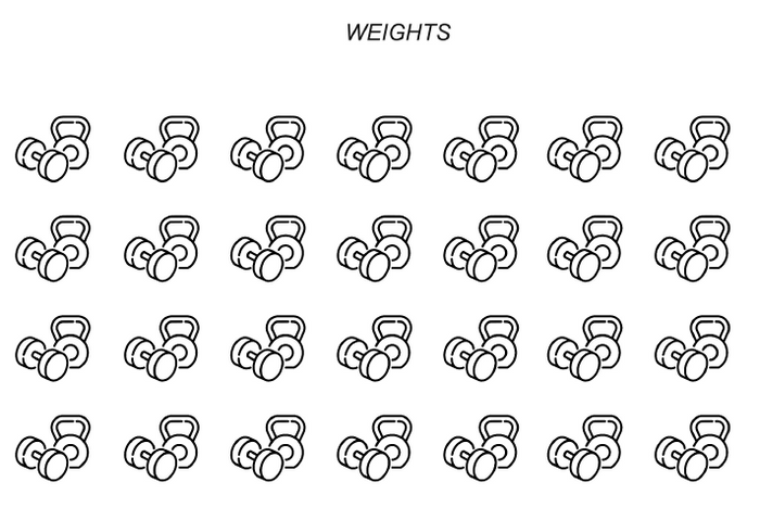 Weights - Mini Icons