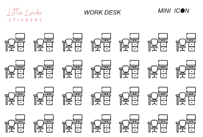 Work Desk - Mini Icons