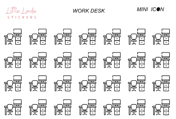 Work Desk - Mini Icons