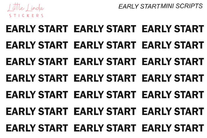 Early Start - Mini