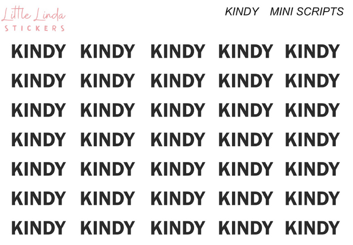 Kindy - Mini