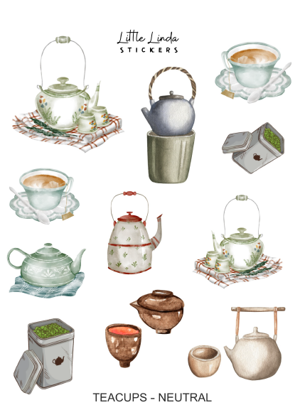 Neutral Teacups