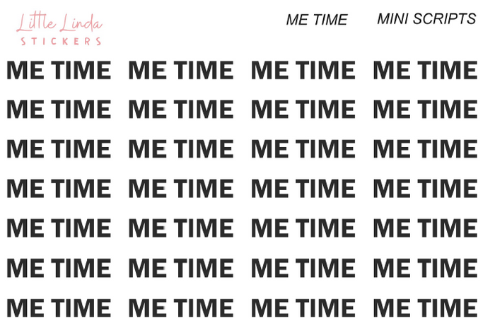 Me Time - Mini
