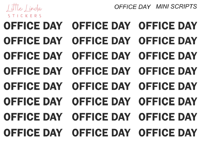 Office Day - Mini