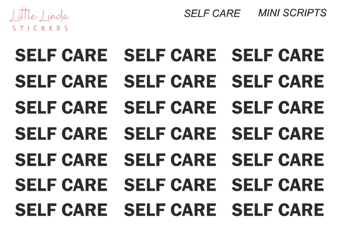 Self Care - Mini