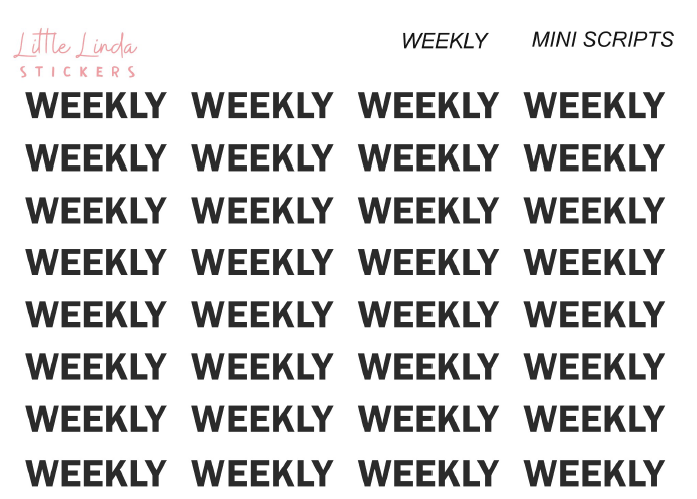 Weekly - Mini
